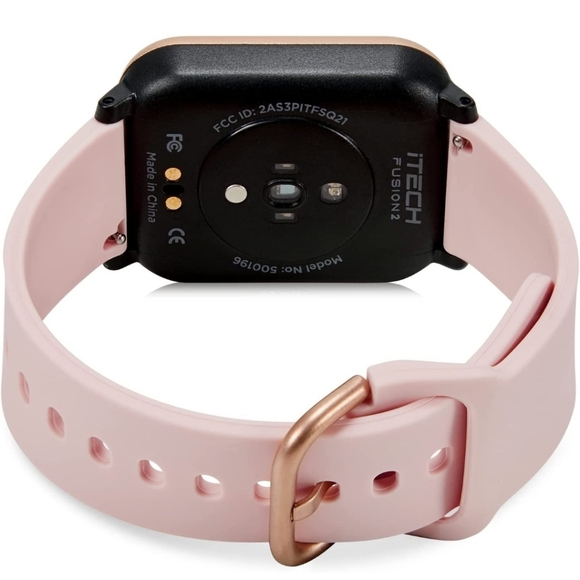 iTECH Fusion 2 S Smartwatch Fitness Tracker. I have Pink & Green bands - Picture 7 of 10